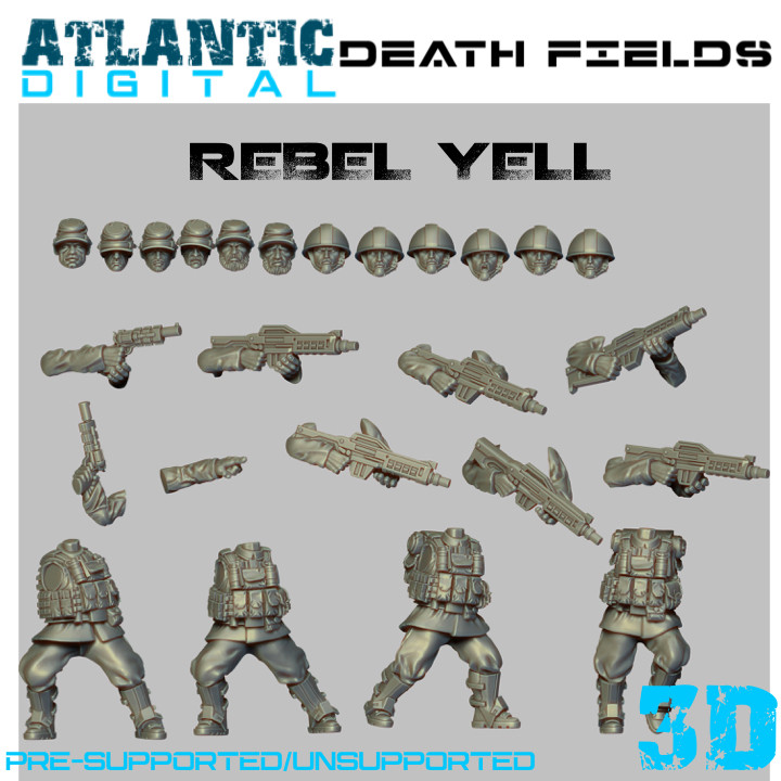 Death Fields Rebel Yell image