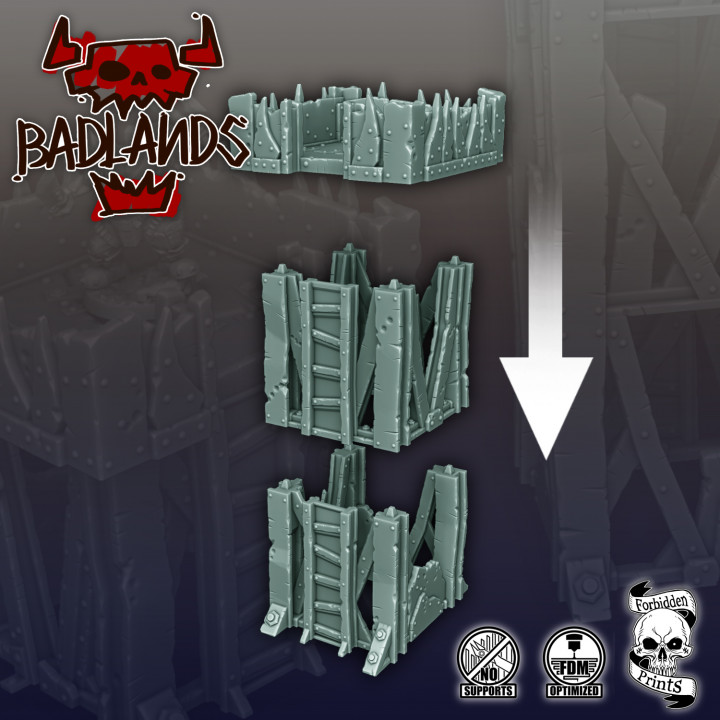 Badlands - Tower image