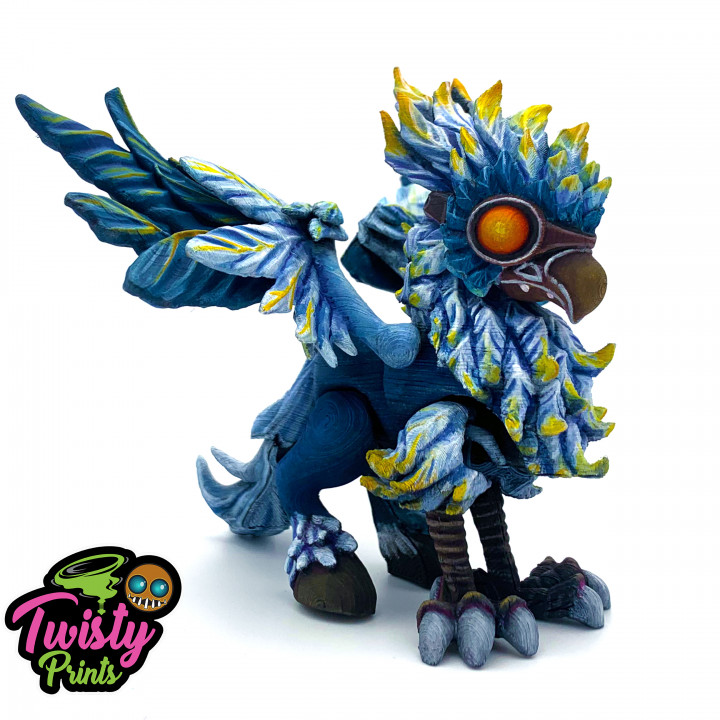 ARTICULATED FUZZY HIPPOGRIFF image