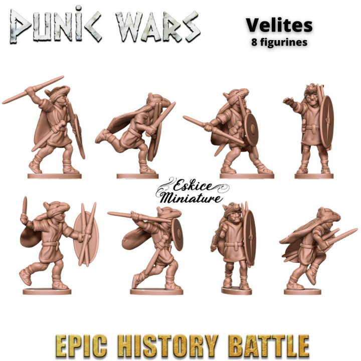 Velites - 15mm for Epic History Battle image