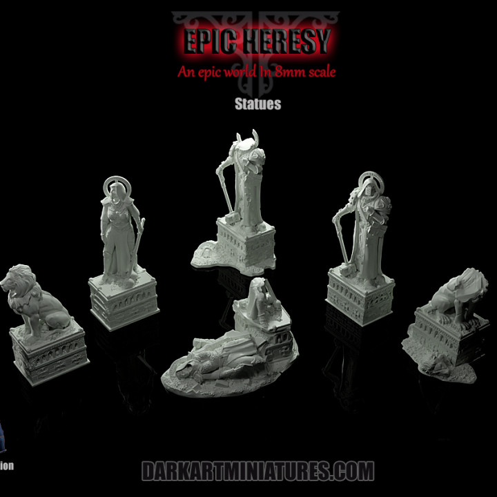 Epic Heresy: Imperial Statues