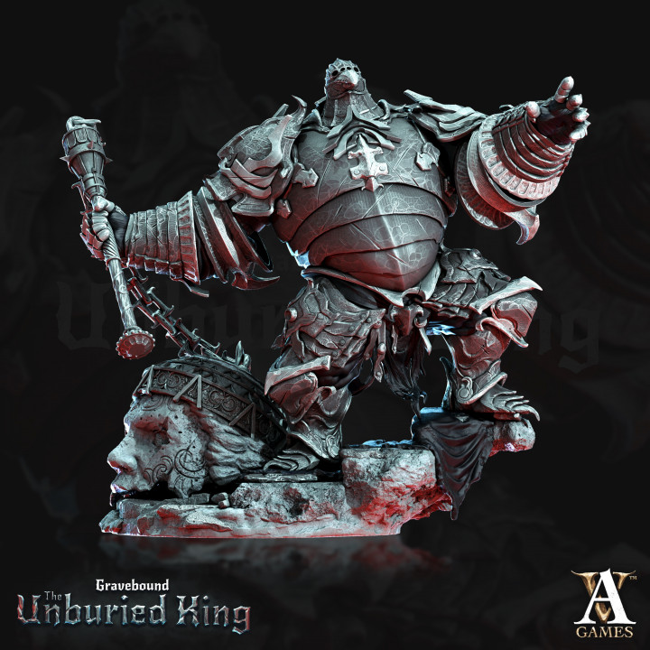 3D Printable Gravebound - The Unburied King - Bundle by