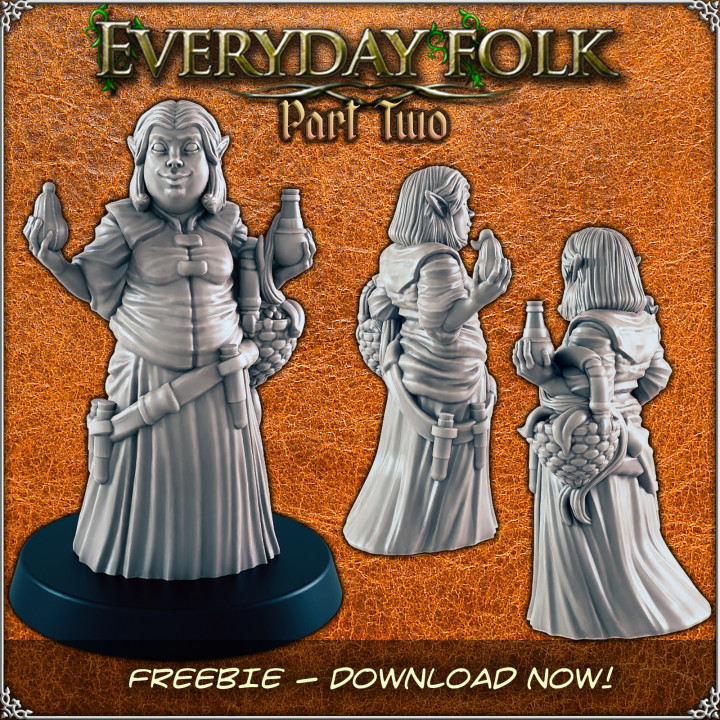 Everyday Folk Part 2 from EC3D - FREEBIES image