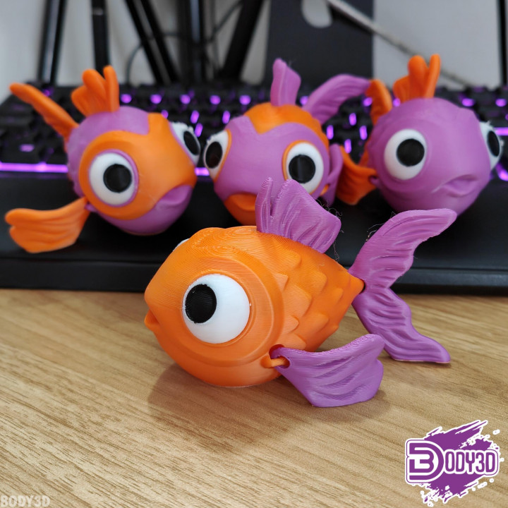 Articulated Cute Fish image