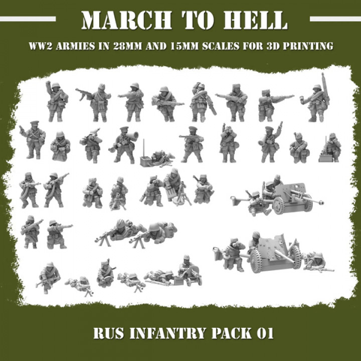 RED ARMY infantry pack image