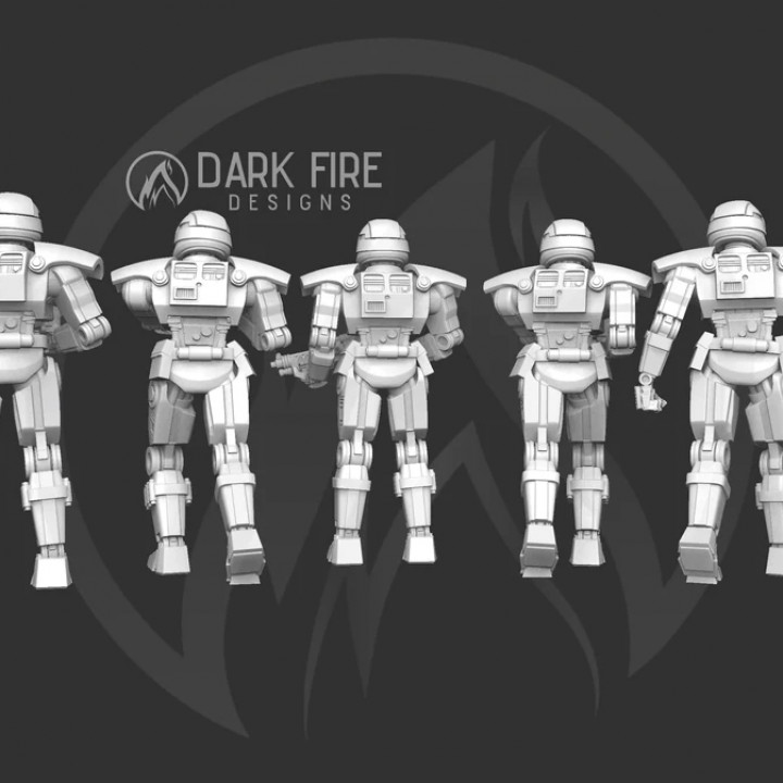 Imperial Mech Trooper Squad