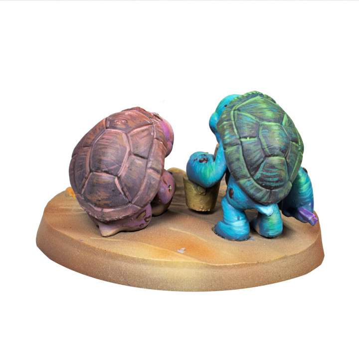 [PDF Only] (Painting Guide) Tortle Babies image
