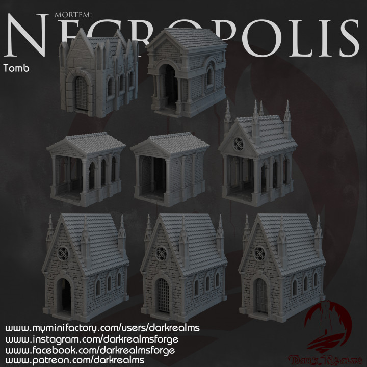 Dark Realms - Necropolis - Tombs