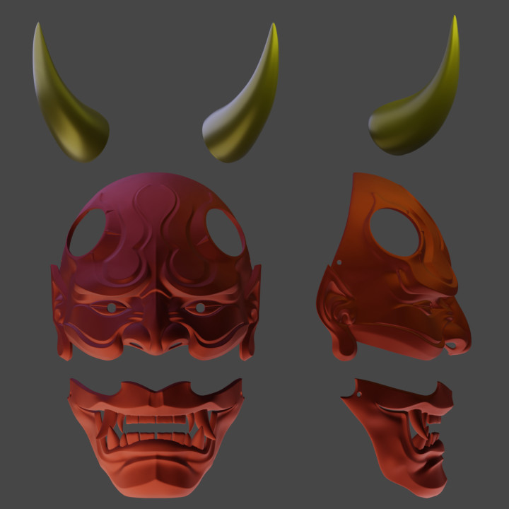Oni mask Masks image