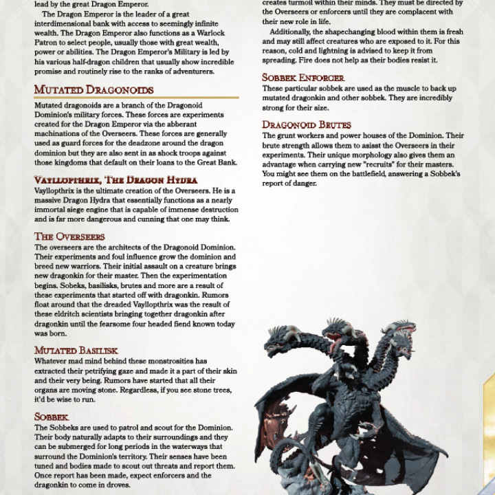Mutated Dragonoid - 5e Stats Only image