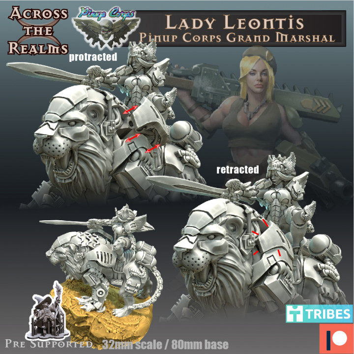 Lady Leontis - Pinup Corps Grand Marshal image