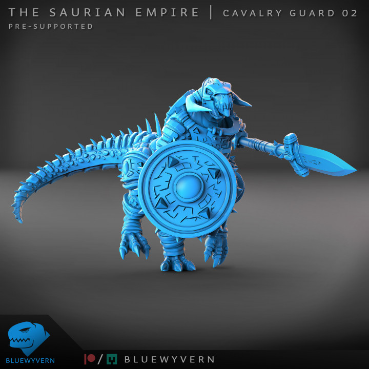 The Saurian Empire - Cavalry Guards image