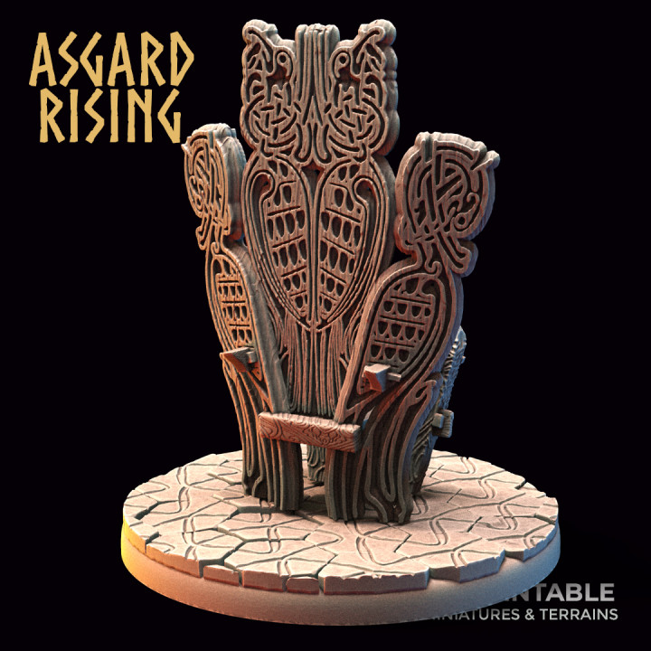 Throne of the Viking King /Pre-supported/ image