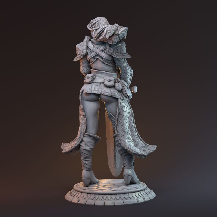 3D Printable Igraine Pendragon by HardWitch-Games