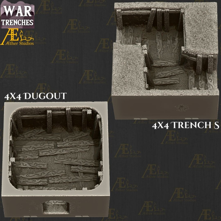 AEPWAR01 - War Trenches image