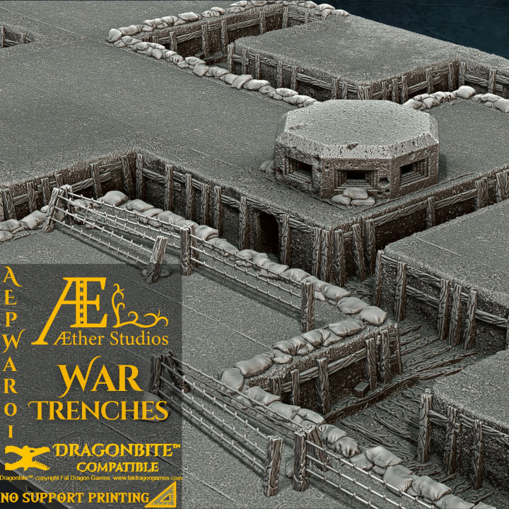 AEPWAR01 - War Trenches image