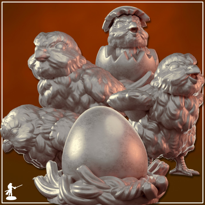 Rostraram Hatchlings [PRE-SUPPORTED] | Roost-rider Series (2023) image