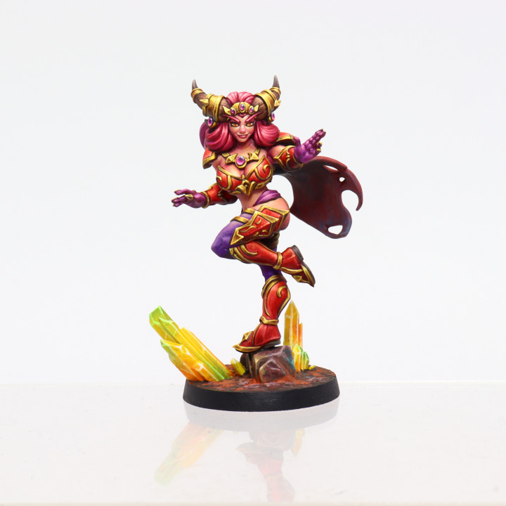 Alejandra, the Fire Queen (2 Versions) image