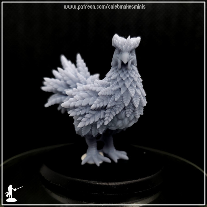 Rostraram (Giant Rooster) [PRE-SUPPORTED] | Roost-rider Series (2023) image