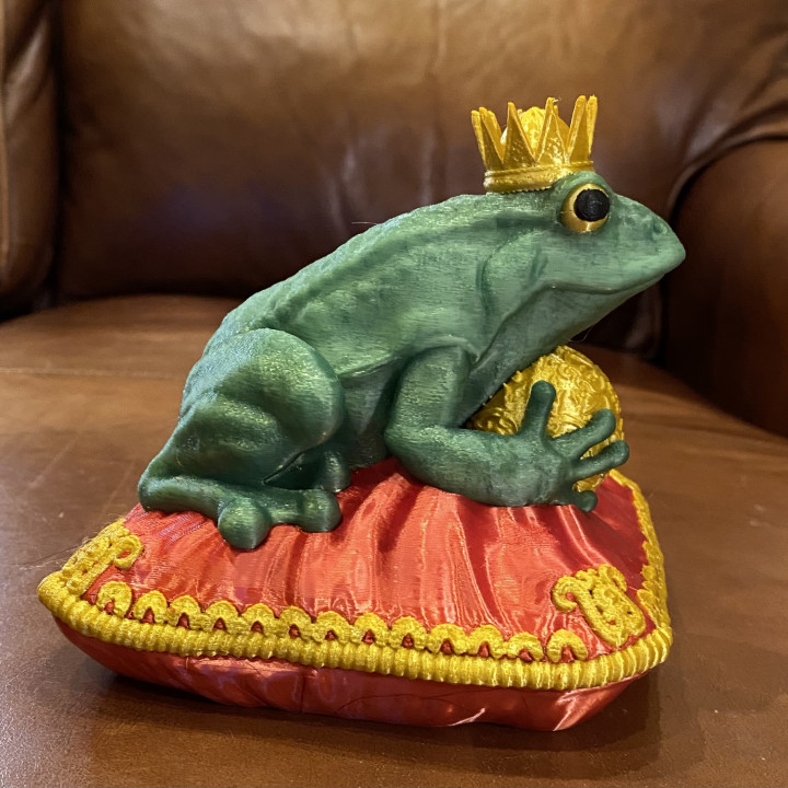 The Frog Prince (a multi color fairy tale 3D model)