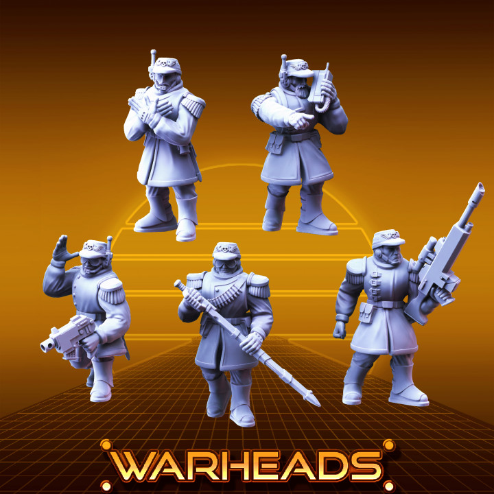 Officer Corps! Proficient Commanders! (5 man squad) image