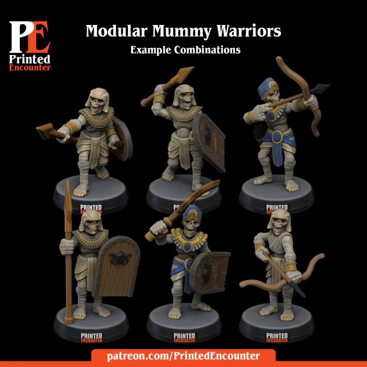 Modular Mummy Warrior Kit image