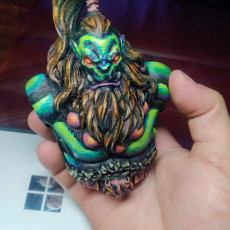 Picture of print of Orc Shaman Bust