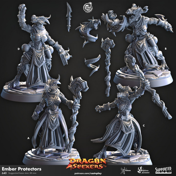 Ember Protectors (Pre-Supported)