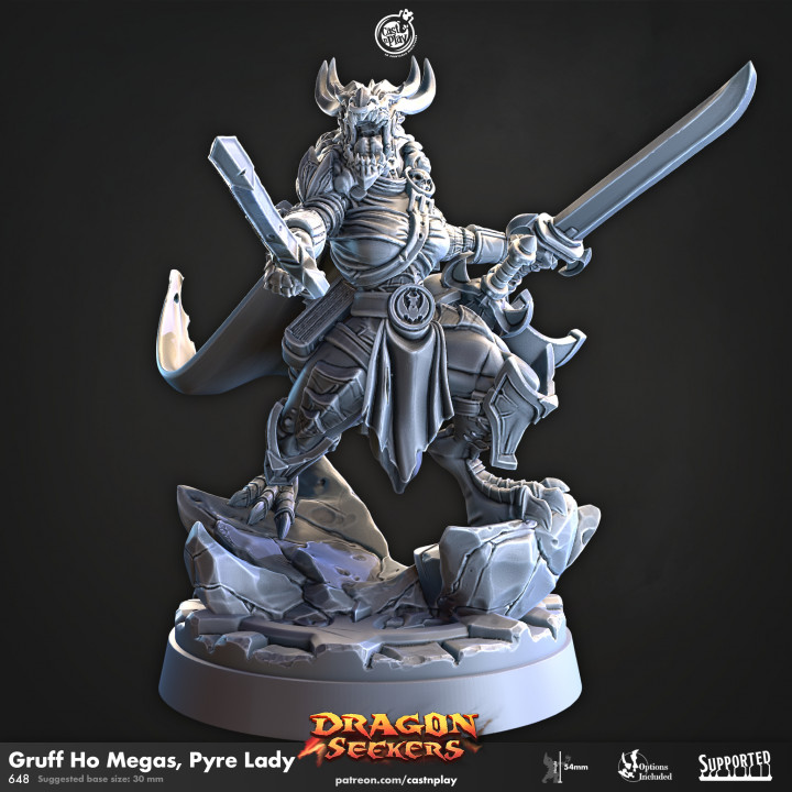 Gruff Ho Megas, Pyre Lady (Pre-Supported) image