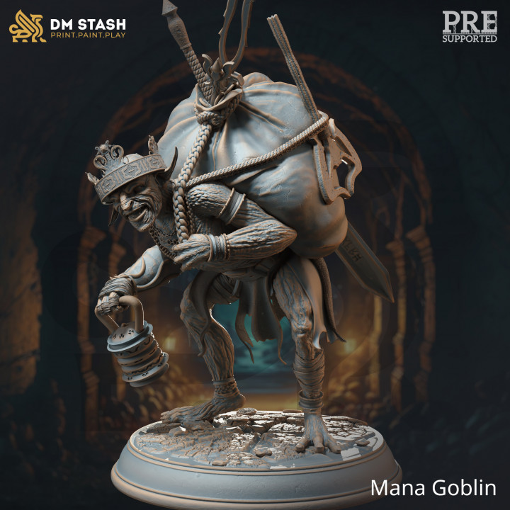 Mana Goblin Trio - Alchemist, Sorcerer, Loot image