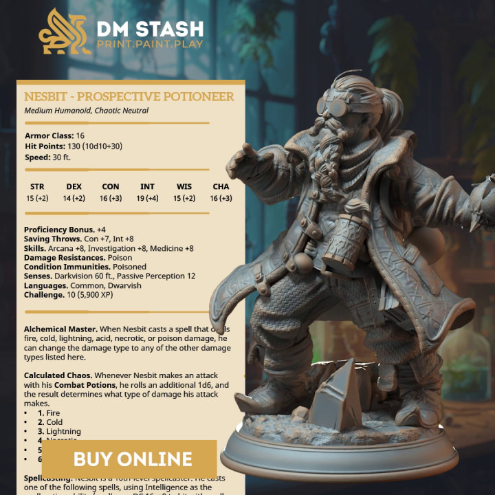 DM Stash 5E Campaign - Arisen Depths Pt II: A Deadly Curriculum image