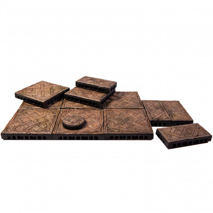 Manor wood floors tiles + bases