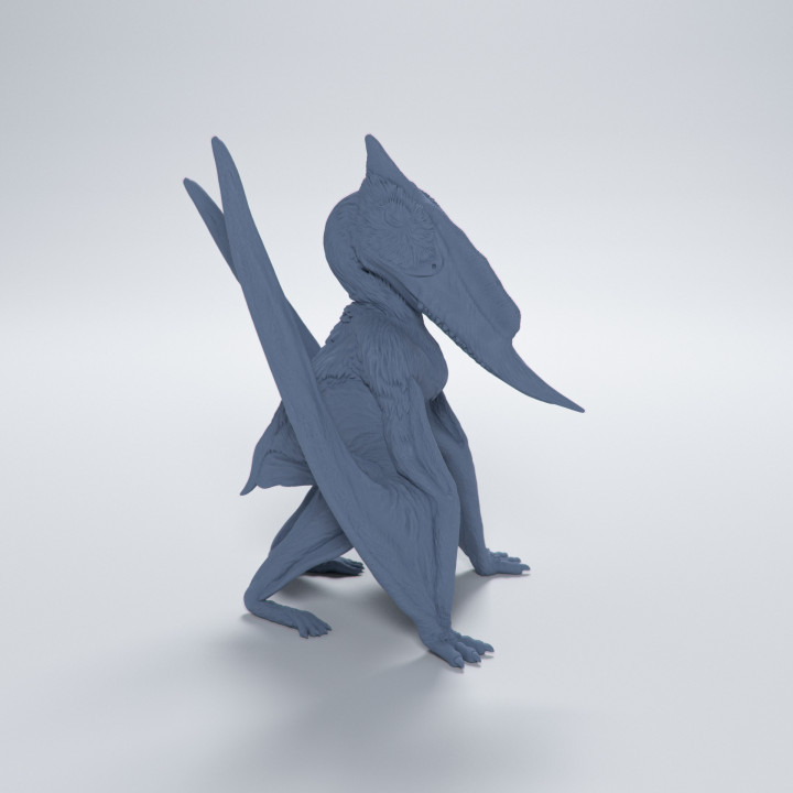 3d-printable-dsungaripterus-resting-1-24-scale-pre-supported-pterosaur-by-dino-and-dog for Free 1 24 Scale Printables 3D Printable Dsungaripterus resting 1-24 scale pre-supported pterosaur by Dino and Dog for Free 1 24 Scale Printables