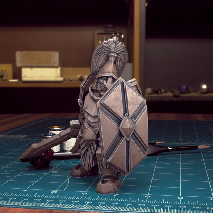 Dwarven Guard 03 [Pre-Supported]