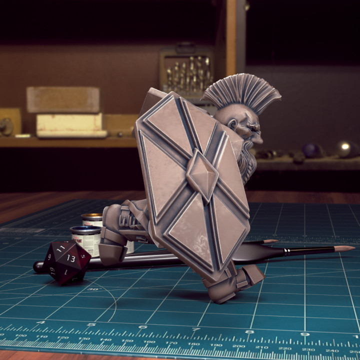 Dwarven Guard 08 [Pre-Supported]