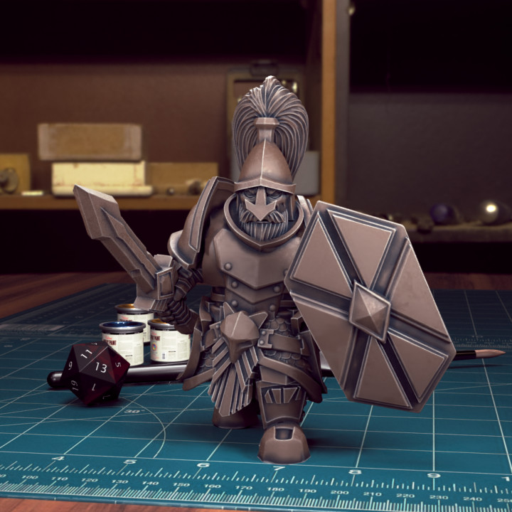 Dwarven Guard 09 [Pre-Supported]