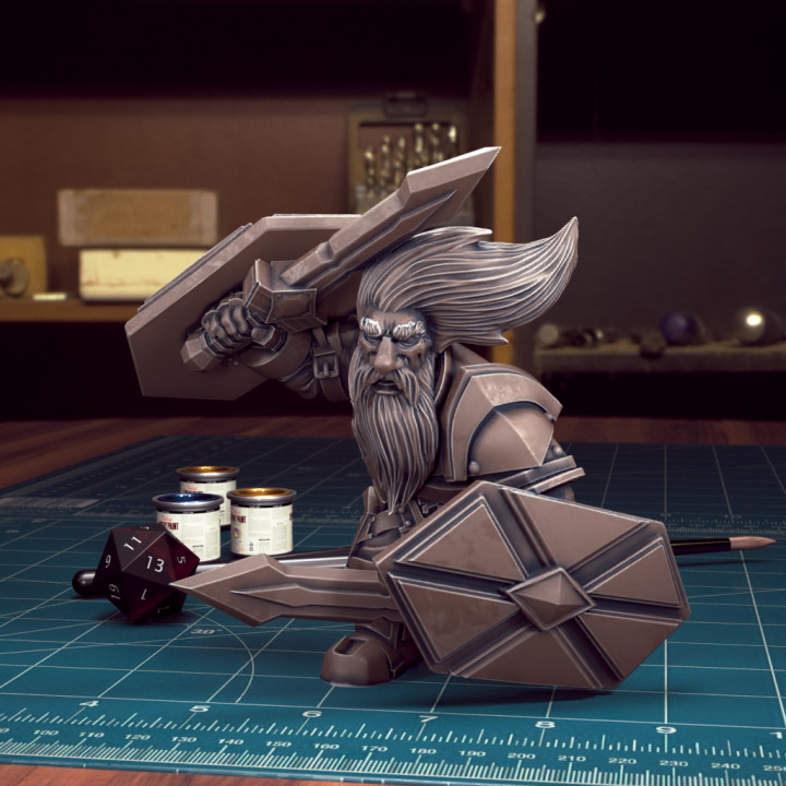 Dwarven Guard 10 [Pre-Supported]