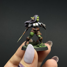 Picture of print of Angy, the Mercenary Goblin