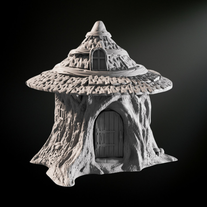 Tree Stump Fantasy House image