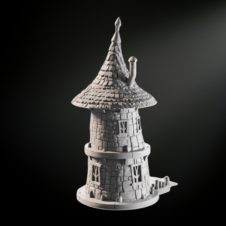 Small Fantasy Medieval Tower image