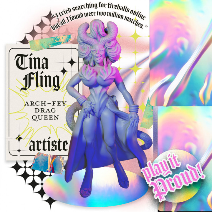 Tina Fling - Arch Fey Drag Queen image