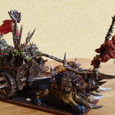 Picture of print of Orc Boar Chariot