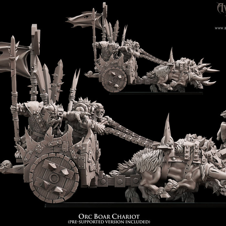 Orc Boar Chariot image