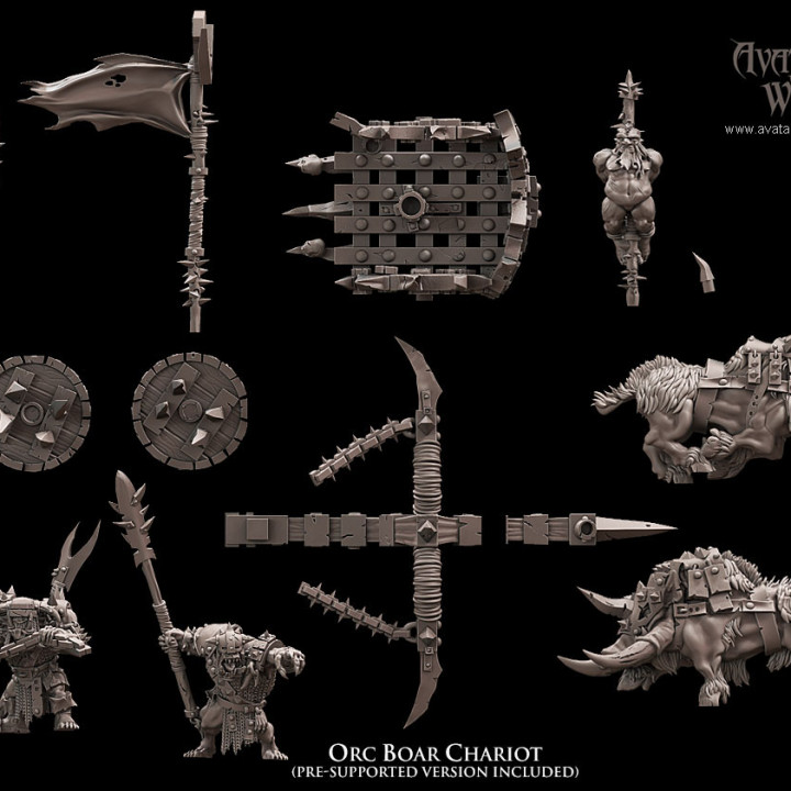 Orc Boar Chariot image