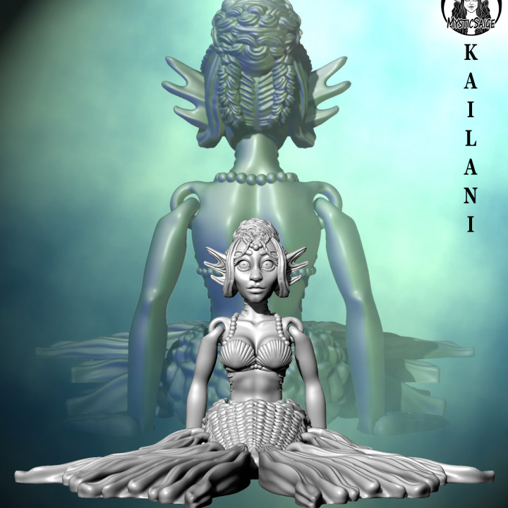 Mermaid Kailani - Articulated image