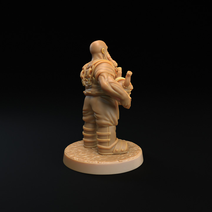 Sussor, The Dwarf | PRESUPPORTED | Dragons of The Lodge image