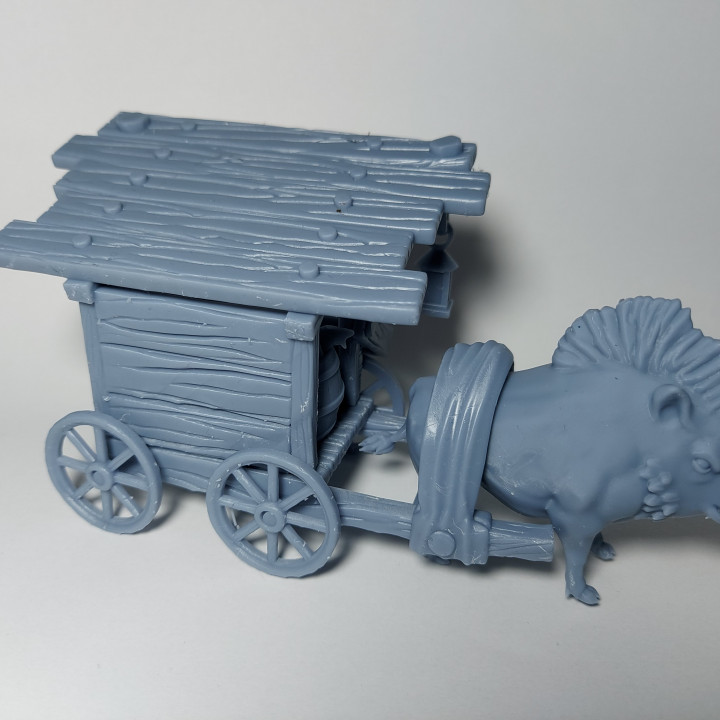 Fish Trading Cart