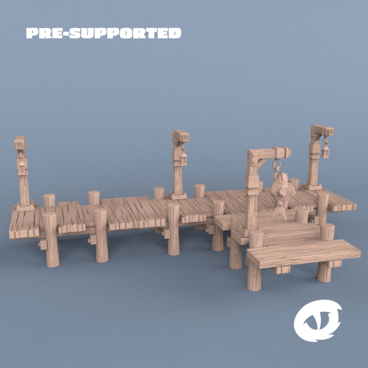 Modular Wooden Pier image
