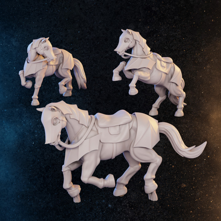 Armored Horses image