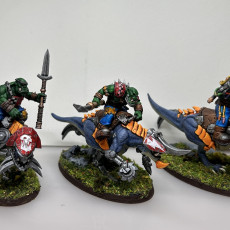Picture of print of Orkaz Beast Riders